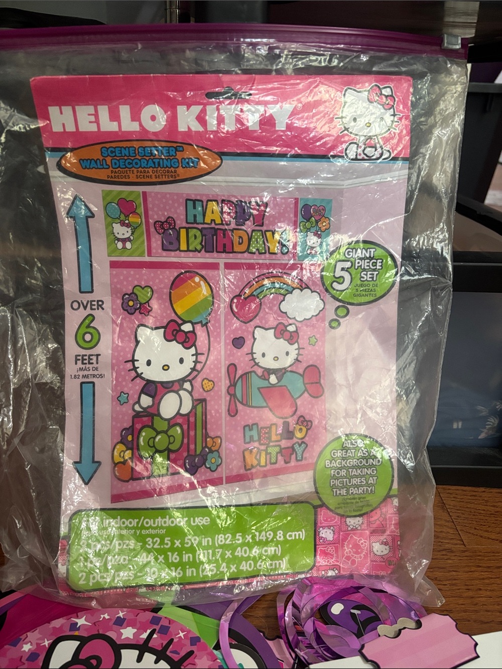 Hello kitty birthday decorations/decor - Picture 2 of 3